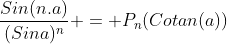 Calcul de la Somme de la Série de Riemann ( alpha=2 ) .... Gif.latex?\frac{Sin(n