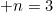 n=3