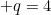 q=4
