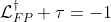 http://latex.codecogs.com/gif.latex?\mathcal{L}_{FP}^\dagger%20\tau=-1