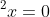 \cos ^{2}x=0