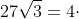 27\sqrt{3}=4\cdot P_{CDFG}\; \; /:4