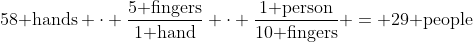 Dimensional analysis example