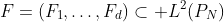 F=(F_1,\ldots,F_d)\subset L^2(P_N)