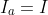 I_{a}=I