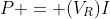 P = (V_R)I; ; ; ; (Eqn ; 6)