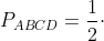 P_{ABCD}=\frac{1}{2}\cdot 18\cdot 3\sqrt{3}