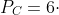 P_{C}=6\cdot P_{S}