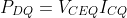 P_{DQ}=V_{CEQ}I_{CQ}