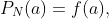 P_N(a)=f(a),~~P'_N(a)=f'(a),~~P''_N(a)=f''(a),~~P^{(3)}_N(a)=f^{(3)}(a),