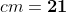 P= 4\: cm+8\: cm+9\: cm=\boldsymbol{21\: cm}