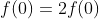  f(x + y) = exp(x) f(y) + exp(y) f(x) Gif