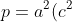 gif.latex?\inline&space;a^2&space;\cdot&space;p=a^2(c^2&plus;d^2)