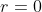 r=0\; \; \vee \; \; r=\frac{2\sqrt{2}}{3}\; \;\vee \; \; r= -\frac{2\sqrt{2}}{3}\; \; \vee \; \; r=0\; \; \vee \; \; r=1\; \; \vee \; \; r=-1