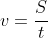 Nhấn vào ảnh để phóng to v=\frac{S}{t}