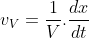 	للمراجعة الفعالة... " أفكار في الفيزياء ..." Gif.latex?v_%7BV%7D=%5Cfrac%7B1%7D%7BV%7D