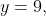 \small \left\{\begin{matrix} 3x+y=9, & \\ xy = 6. \end{matrix}\right.