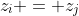 z_i = z_j