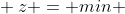 $\indent z = min \; \; x_{1} + 2x_{2}$
