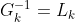 $G_k^{-1}=L_k$