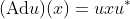 (\text{Ad}u)(x)=uxu^*