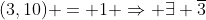 (3,10) = 1 \Rightarrow \exists \overline{3}