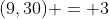 (9,30) = 3