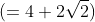 A_1B_1C_1D_1\;(=4+2\sqrt2)