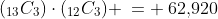 (_{13}C_3)\cdot(_{12}C_3) \:= \:62,\!920