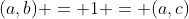 (a,b) = 1 = (a,c)