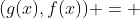 (g(x),f(x)) = 