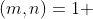 (m,n)=1 
