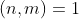 (n,m)=1