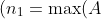 (n_1=\max(A)).
