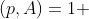 (p,A)=1 