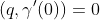 (q,\gamma'(0))=0