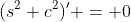 (s^2+c^2)' = 0