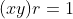 (xy)r=1