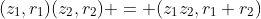(z_1,r_1)(z_2,r_2) = (z_1z_2,r_1+r_2)