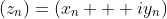 (z_n)=(x_n + iy_n)