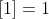 [1]=1