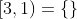 [3,1)=\{\}
