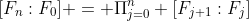 [F_n:F_0] = \Pi_{j=0}^n [F_{j+1}:F_j]
