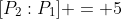 [P_2:P_1] = 5