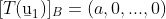 [T(\b{u}_1)]_B=(a,0,...,0)