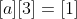 [a][3]=[1]