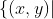 \{(x,y)|~y=2x-2\}