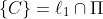 \{C\}=\ell_1\cap\Pi