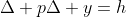 \Delta p\Delta y=h