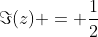 \Im(z) = \frac{1}{2}